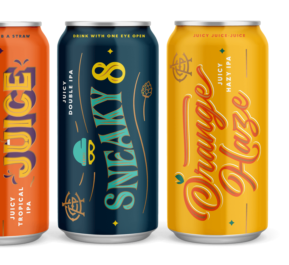 ACG Brewing CO cans